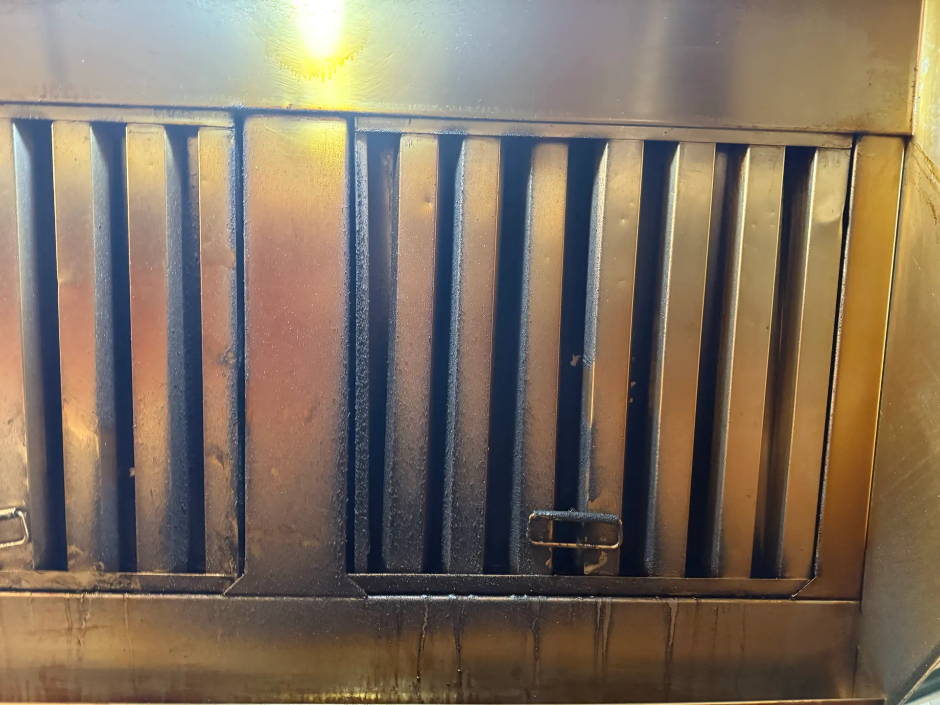 Baffle Filters before cleaning