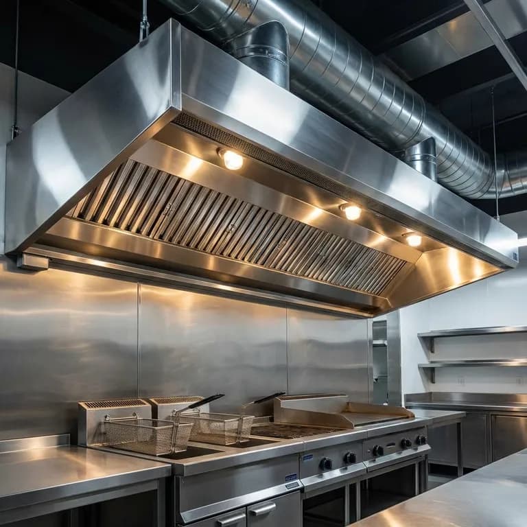 Commercial kitchen cleaning